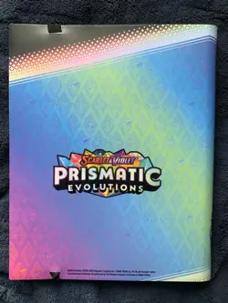Auction #2 New Eevee Prismatic Evolutions Pokemon Binder (One Unit) - Image 2