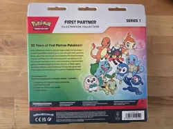 Pokemon TCG First Partner Illustration Collection Series 1 Box FACTORY SEALED - Image 2