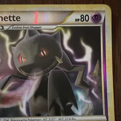 Pokemon Banette TCG Triumphant 14/102 Reverse Holo Rare 2010 80 HP English - Image 3