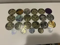 Pokemon Accessories Lot |Dice Sleeves Coins Tins Markers Pins Markers Stickers| - Image 5