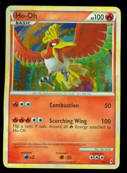 Pokemon ho-oh 9/95 - Call of Legends RARE HOLO - MOD PLAY (Some Warpage) - Image 1