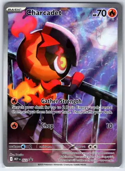 Charcadet 022 Holo Promo ME: Mega Evolution Promo Pokemon Holo Near Mint - Image 1