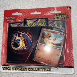 Pokemon charmandr/gastly Triple Blister Ascended Heroes Sealed 3 Booster PackTCG - Image 1