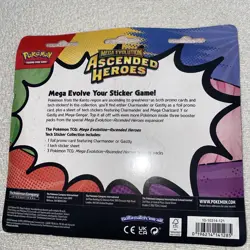 Pokemon charmandr/gastly Triple Blister Ascended Heroes Sealed 3 Booster PackTCG - Image 2
