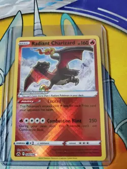 Pokemon TCG Radiant Charizard Crown Zenith 020/159 Holo Radiant Rare - Image 1