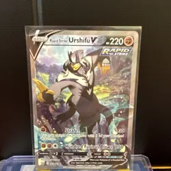 Pokemon TCG Rapid Strike Urshifu V Ultra Rare Full Art 153/163 Battle Styles - Image 1