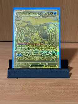 Pokemon TCG Chaos Rising Mega Greninja Ex Mega Hyper Rare 122/086 English - Image 1