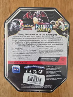 Pokemon TCG Paldean Fates Charizard Tin Brand New Factory Sealed BSP SVP074 - Image 2