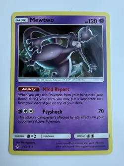 Pokemon TCG - Mewtwo 75/214 Cosmo Holo Costco Canada - Unbroken Bonds - Image 1