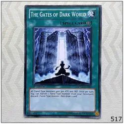 The Gates of Dark World - SDGU-EN023 - Common 1st Edition Yugioh - Image 1