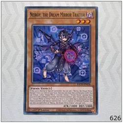 Neiroy, the Dream Mirror Traitor - BACH-EN018 - Common 1st Edition Yugioh - Image 1