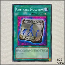 Unstable Evolution - 5DS2-EN030 - Common 1st Edition Yugioh - Image 1