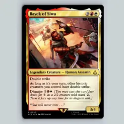 Bayek of Siwa - ACR #50 Rare - NM / Mint Assassin's Creed Single - Image 2