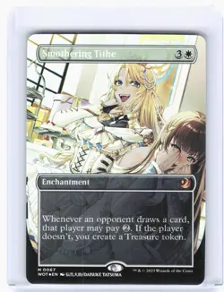 2023 Magic: The Gathering—Smothering Tithe (Anime Borderless) #67 WOT—Foil [LP] - Image 1