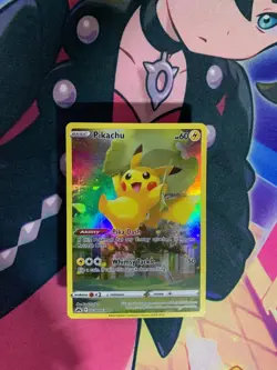 Pokemon Pikachu GG30/GG70 Crown Zenith Galarian Gallery Holo Ultra Rare - Image 1