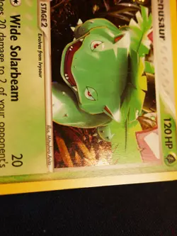 MP Pokemon (Holo) VENUSAUR Card POP SERIES-2 Set #6/17 Cosmos Foil Promo#4 - Image 5