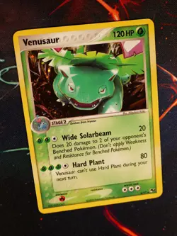 MP Pokemon (Holo) VENUSAUR Card POP SERIES-2 Set #6/17 Cosmos Foil Promo#5 - Image 1