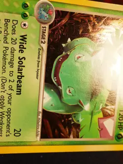 MP Pokemon (Holo) VENUSAUR Card POP SERIES-2 Set #6/17 Cosmos Foil Promo#5 - Image 3