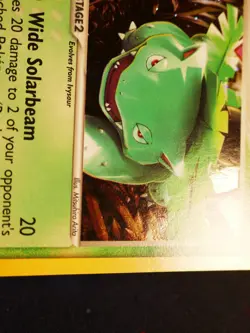 MP Pokemon (Holo) VENUSAUR Card POP SERIES-2 Set #6/17 Cosmos Foil Promo#5 - Image 4