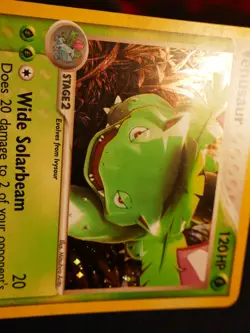 LP/MP Pokemon (Holo) VENUSAUR Card POP SERIES-2 Set #6/17 Cosmos Foil Promo#2 - Image 2