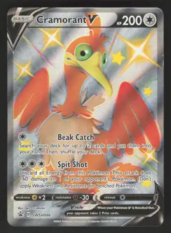Cramorant V SWSH086 Pokemon TCG Sword & Shield Promo NM - Image 1