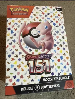 Pokemon TCG 151 Scarlet and Violet Booster Bundle 6 Packs Sealed - Image 1
