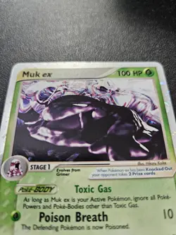 Pokemon EX Dragon Muk EX Ultra Rare Holo 96/97 NEAR MINT - Image 2