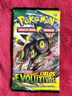 1X Evolving Skies Booster Pack Pokemon New Factory Sealed Spanish - Image 1