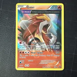 Entei - 15/98 - Holo Rare - XY Ancient Origins - VLP/NM - Pokemon - TCGKITTEN - Image 1