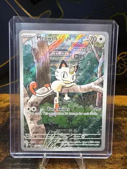 Pokemon TCG Meowth 106/094 Phantasmal Flames Near Mint - Image 1