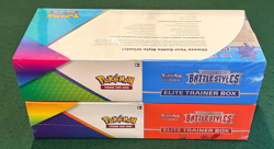 Pokemon TCG Sword & Shield Battle Styles Elite Trainer Box Red Blue ETB x2 -READ - Image 5