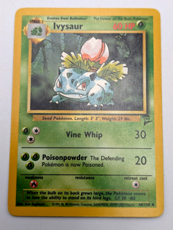 Ivysaur - 44/130 - Uncommon LP TCG Pokemon Light Played - Image 1