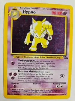 1999 Pokemon TCG German Hypno 8/62 Holo - Image 1