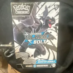 Pokemon TCG Scarlet & Violet Black Bolt Booster Bundle - 6 Booster Packs - Image 1