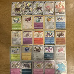Holo Rare Baby Shiny Paldean Fates Pokemon Lot - Image 1