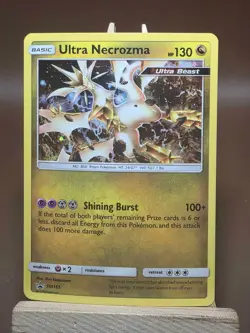 HP Ultra Necrozma Holo SM165 Pokemon Sun and Moon Promo - Image 1