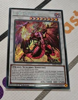 IL RE CREMISI (The Crimson King) • Segreta • BLZD IT036 • 1Ed • Yu-Gi-Oh NUOVA - Image 1