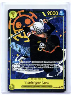 2025 One Piece—Trafalgar Law (Alternate Art) #OP10-119 Royal Blood—SEC Foil - Image 1