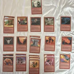 Magic: The Gathering Fourth Edition 104 Card Lot (1995) Winter Orb - Image 5