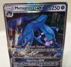 Metagross GX 85/145 Pokemon Card SM Guardians Rising - MP - Image 2