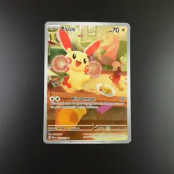Plusle 193/182 Pokemon Paradox Rift Holo Full Art Card - Image 1
