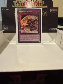 Konami Dominus Purge Trap Card Rarity Collection 1st Edition Holo Yu-Gi-Oh! - Image 1