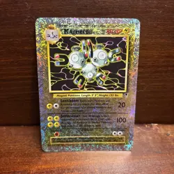2002 MAGNETON Pokemon Card #28 Legendary Collection Reverse Holo MP - Image 1