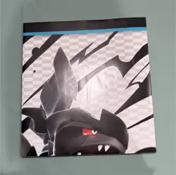 Pokemon Scarlet Violet Black Bolt 9 Pocket Binder (Hold 396 Cards) & Poster Only - Image 1