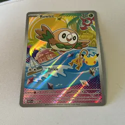 Rowlet MEP043 - 2026 First Partners Illustration Promo Alola - Pokemon Card NM - Image 2