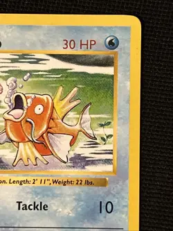 Pokemon Magikarp 36/102 Base Set (Shadowless) *Near Mint* Never Played Card - Image 4