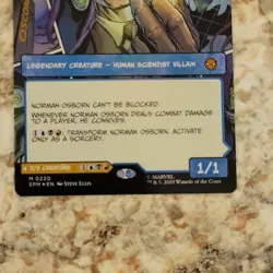 Magic: The Gathering Marvel Norman Osborn & Green Goblin Cards M0220 Fo… - Image 3