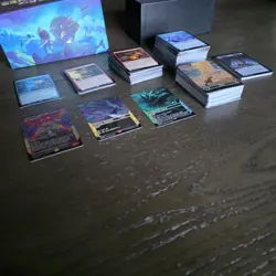 MTG Edge of Eternities Card Lot 250+ C, U, & Rare with Bundle Box Lands Heavy - Image 2