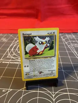 Vintage 2000 Pokemon German Botogel 5/64 Holo Card w/ Yellow Print Line Error - Image 1