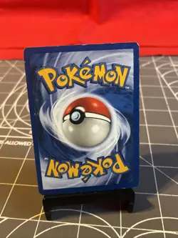 Vintage 2000 Pokemon German Botogel 5/64 Holo Card w/ Yellow Print Line Error - Image 3